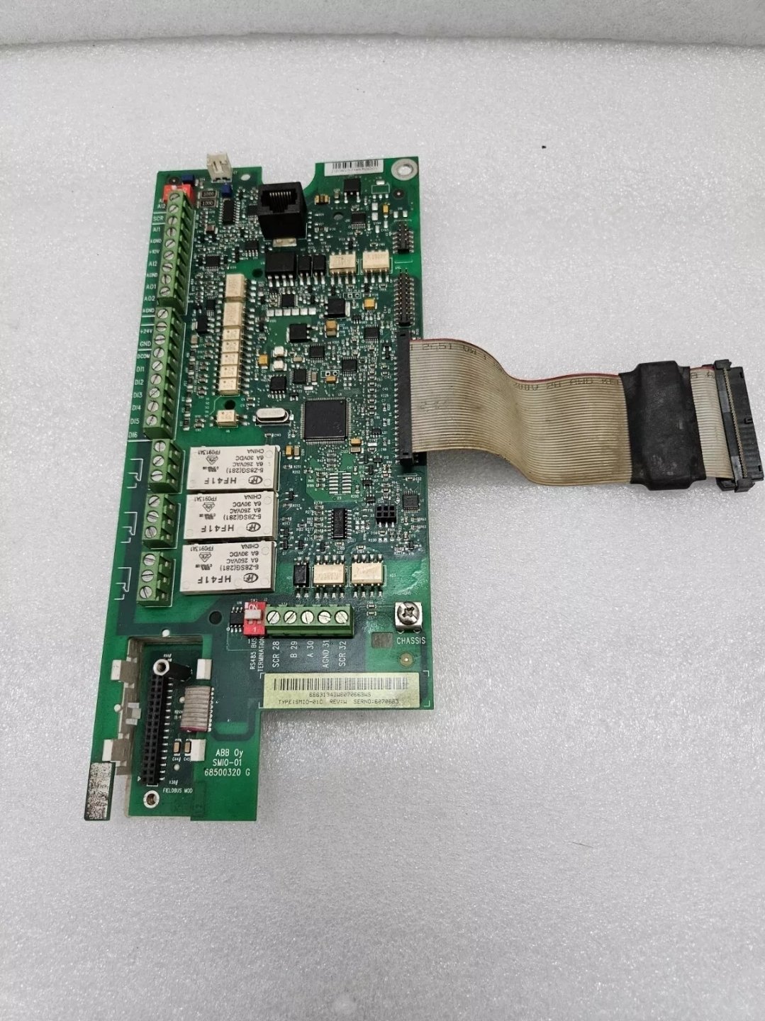 ABB SMIO-01C PC BOARD CONTROL BOARD FOR ACS550 SW DRIVE