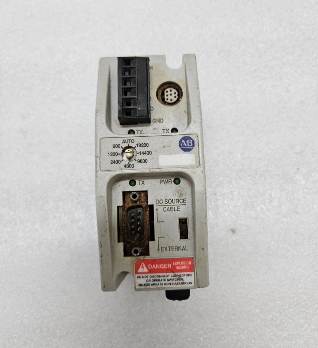 ALLEN BRADLEY 1761-NET-AIC ETHERNET INTERFACE MODULE