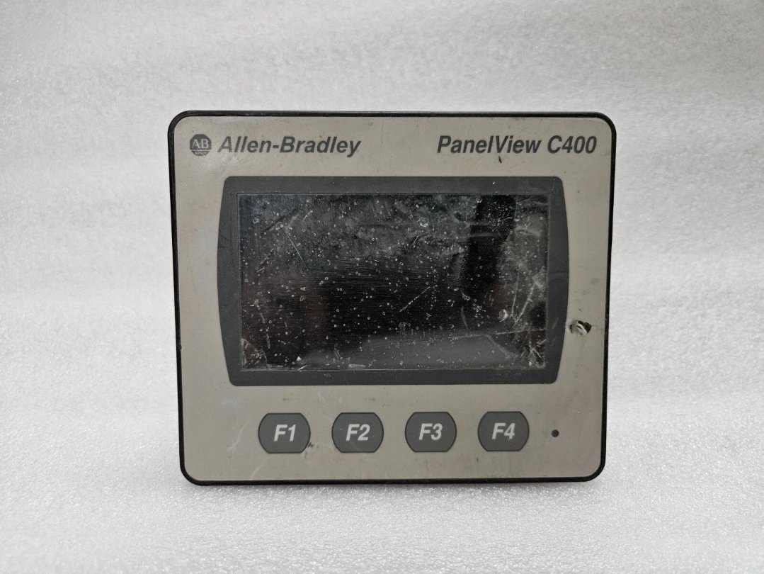 ALLEN BRADLEY 2711C-T4T OPERATOR INTERFACE (DISPLAY SCREEN IS BROKEN)
