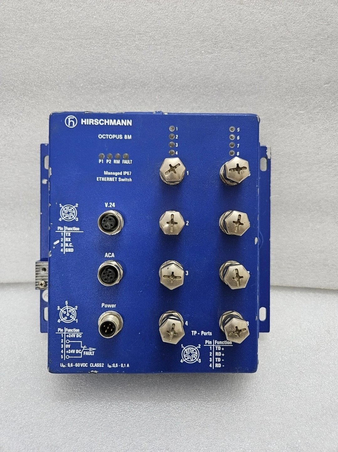 BELDEN HIRSCHMANN OCTOPUS 8M ETHERNET SWITCH