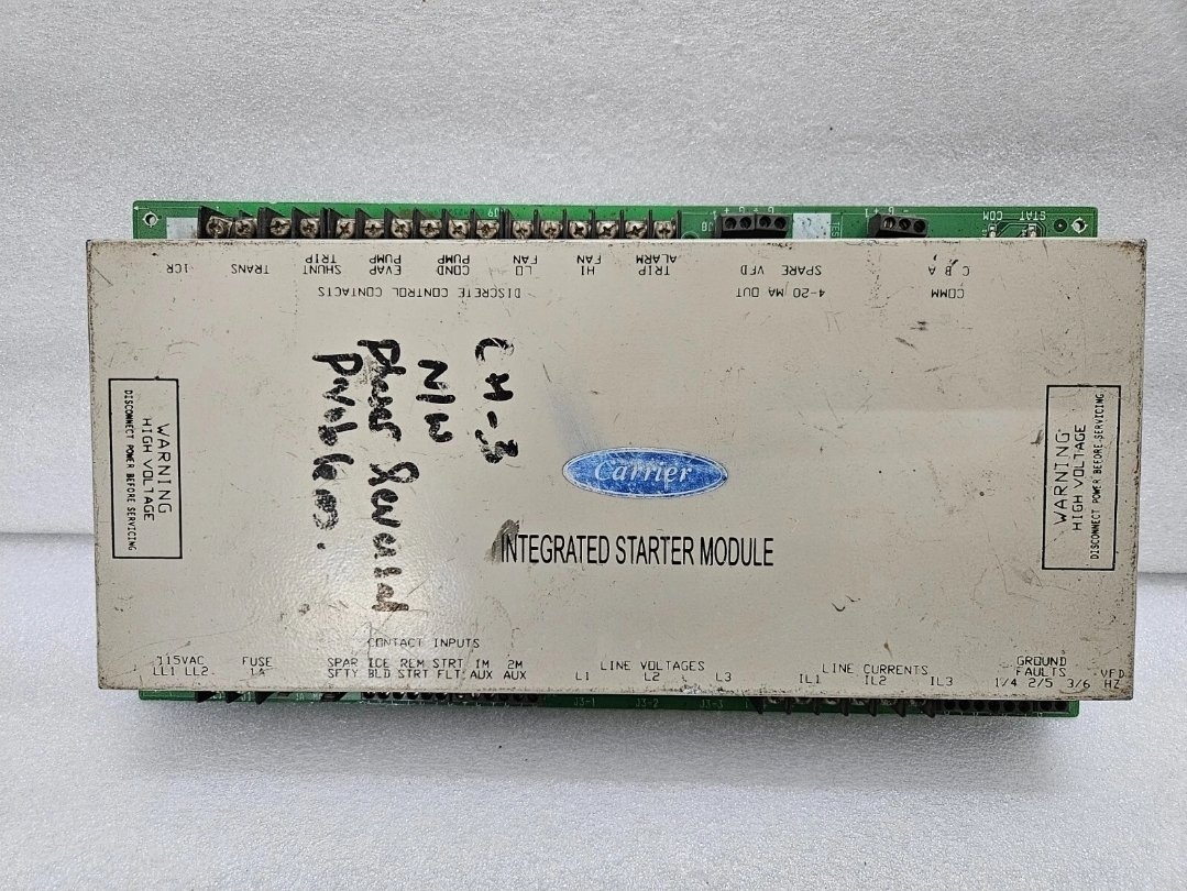 Carrier Integrated Starter Module 19XR040 12202 / CEPL130259-04