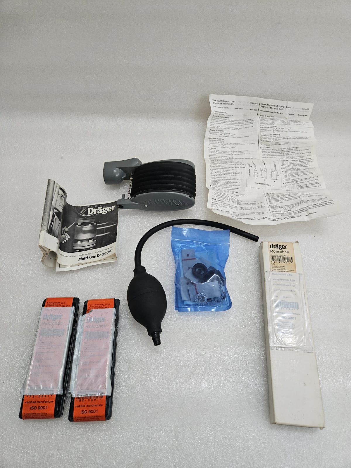DRAGER MULTI GAS DETECTOR GASDETECTION KIT