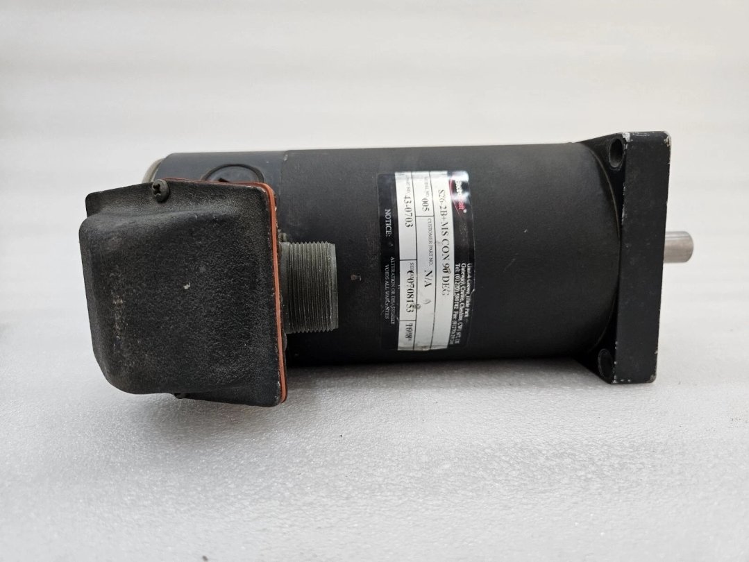 ElectroCraft 43-0703 Servo Motor S26-2B+ MS Conn 90 Deg from Standard