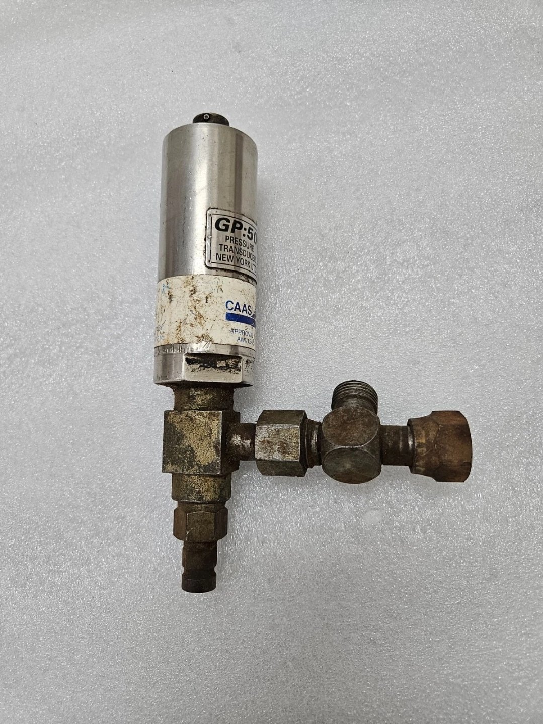 GP:50 PRESSURE TRANSDUCER 260Y127 SERIAL NO. 781505