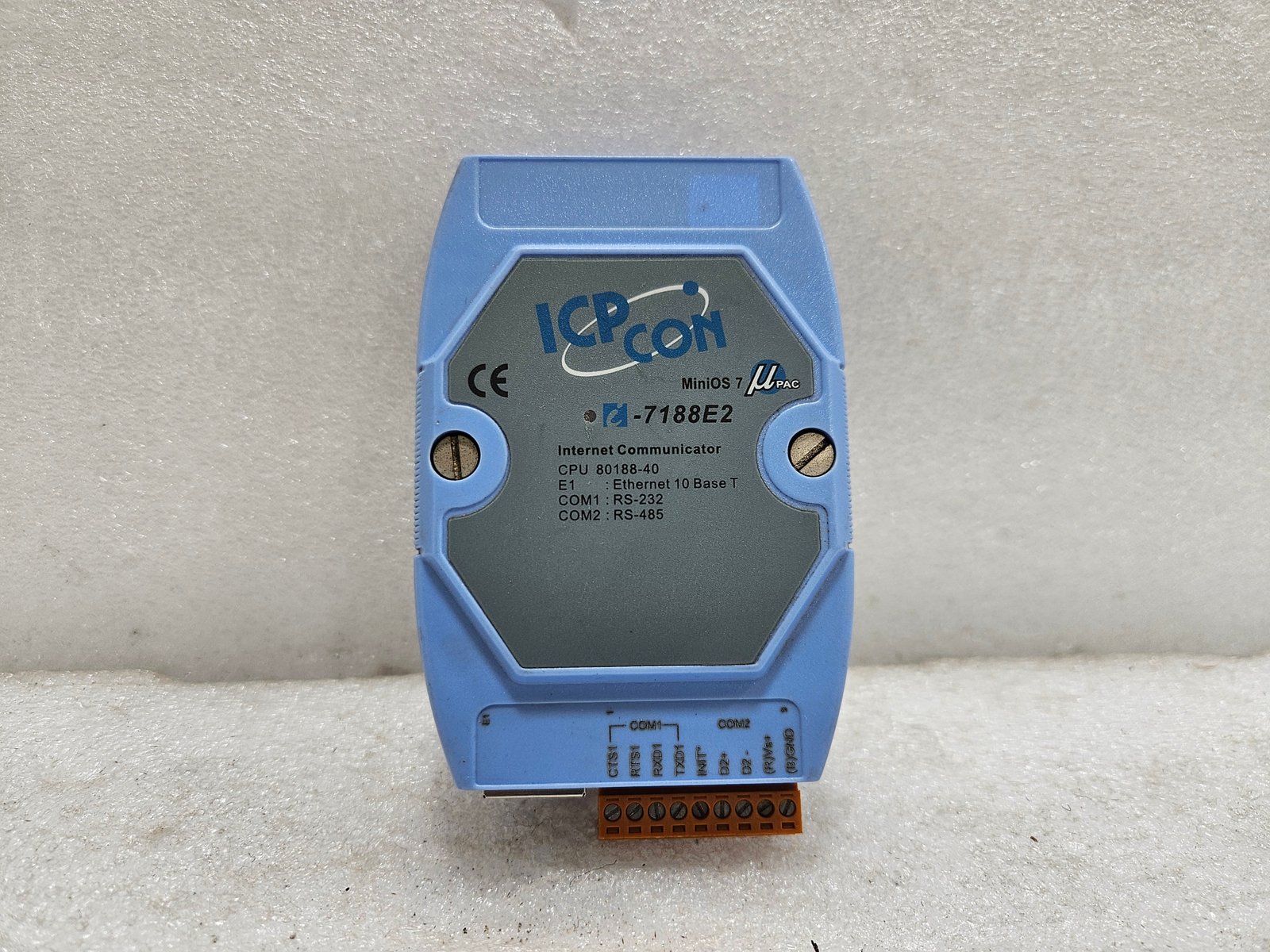 ICP DAS USA I-7188E2 ETHERNET TO SERIAL PORT CONVERTER