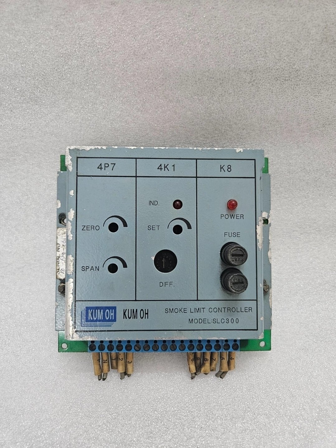 KUM OH SLC-300 SMOKE LIMIT CONTROLLER BOARD