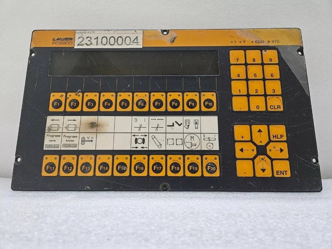 LAUER SYSTEME PCS-900 OPERATOR PANEL