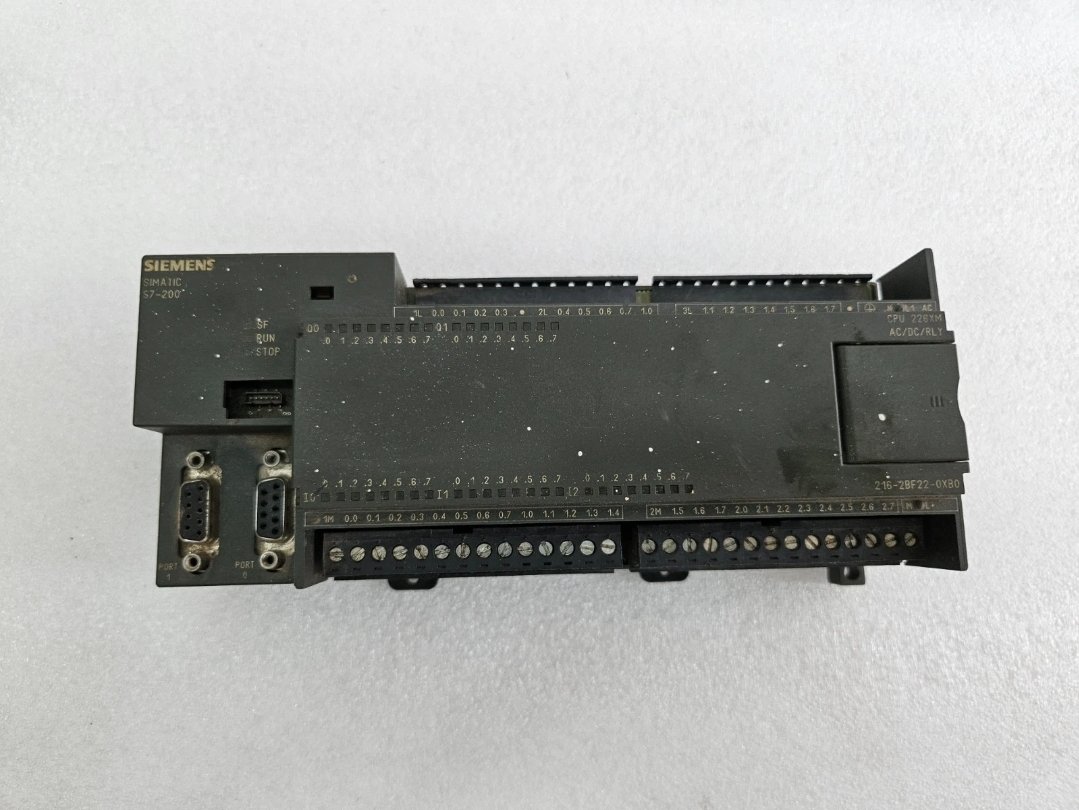 Siemens S7-200 226XM CPU Module 6ES7 216-2BF22-0XB0