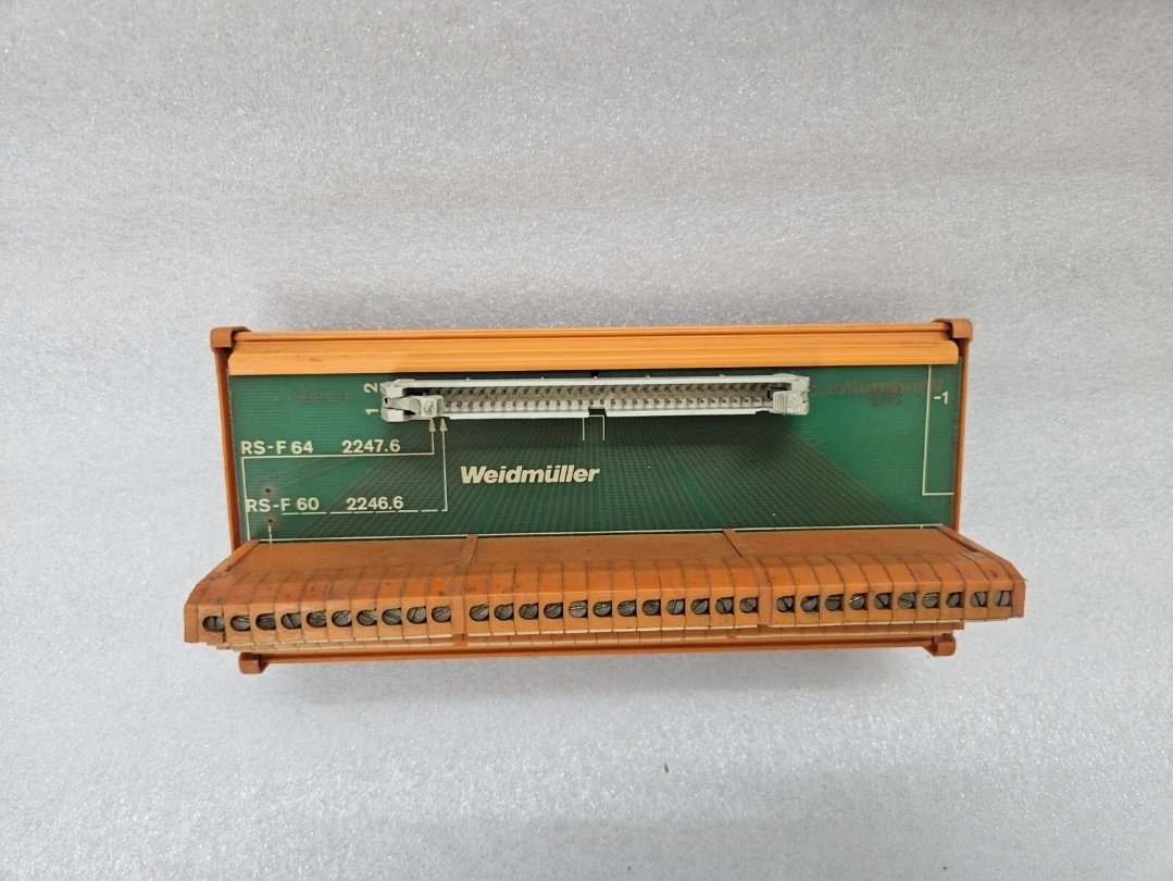 WEIDMULLER 0224761001 TERMINAL BOARD FOR SAU RS-F 64 LP2N 5/64